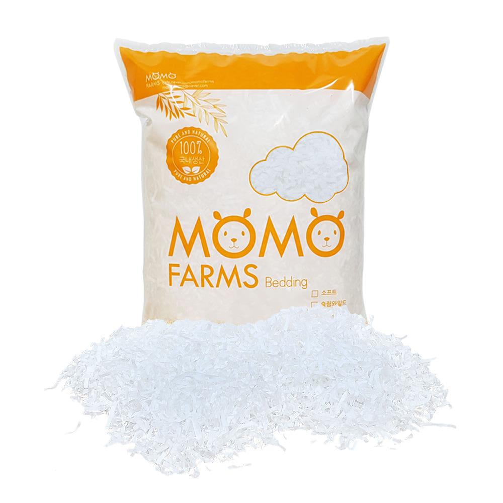 모모팜 슬림해동지 220g (3cm 컷팅 엠보싱) 햄스터 종이베딩