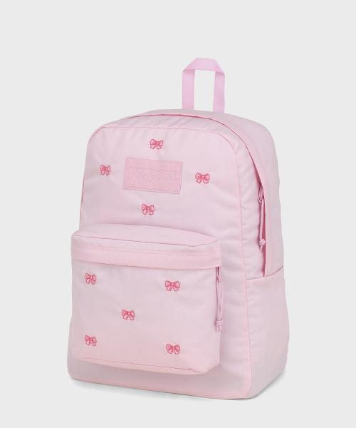 잔스포츠(JANSPORT)  슈퍼브레이크 플러스 랩탑 EMBROIDERED BOWS - 사이즈 & 후기 | 무신사