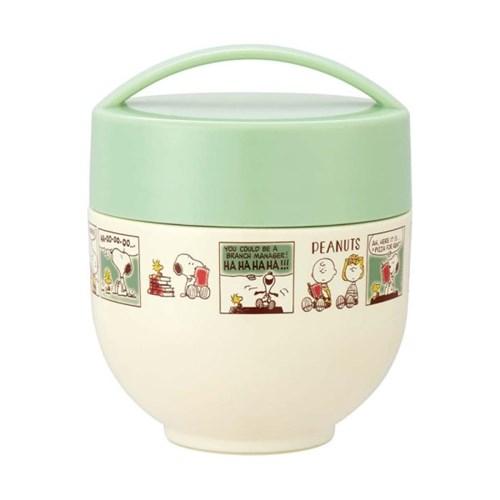 스누피 피너츠 코믹 핸들형 보온도시락 540ML