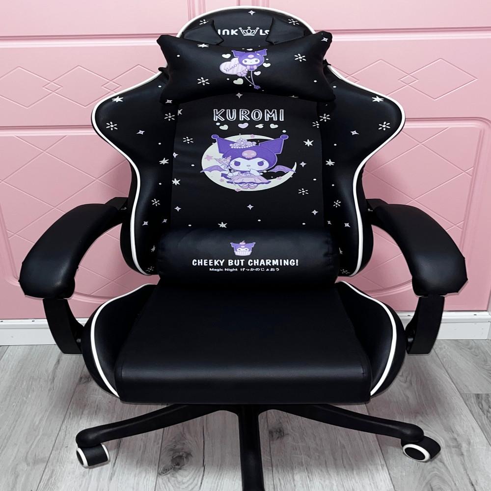 마이멜로디 쿠로미 컴퓨터 게이밍의자 BJ 여캠