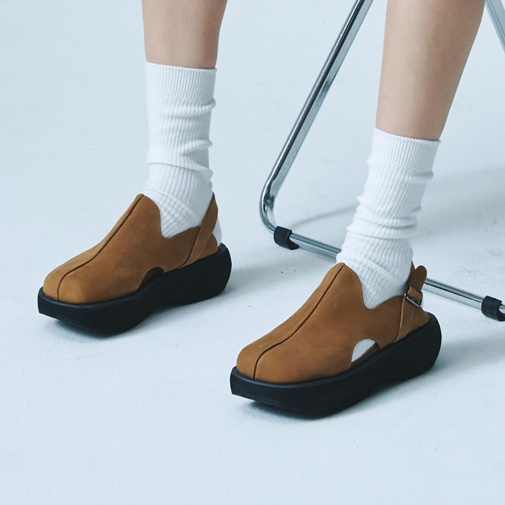 Barell strap loafer(Ginger)
