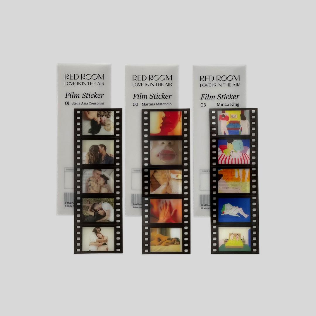 RED ROOM Film Sticker