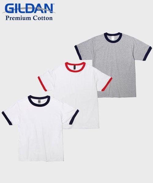 프리미엄코튼 ASIAN FIT ADULT 링거 티셔츠