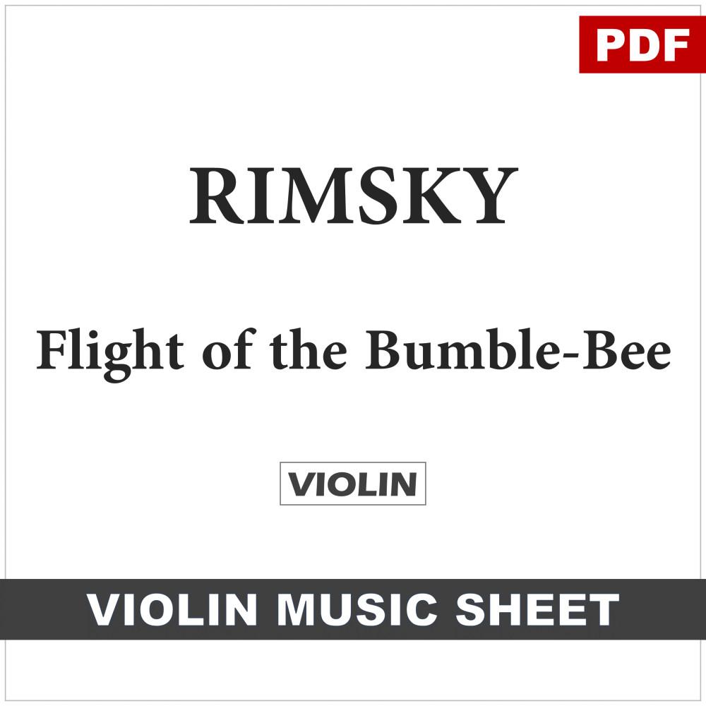 [악보+반주] 왕벌의 비행