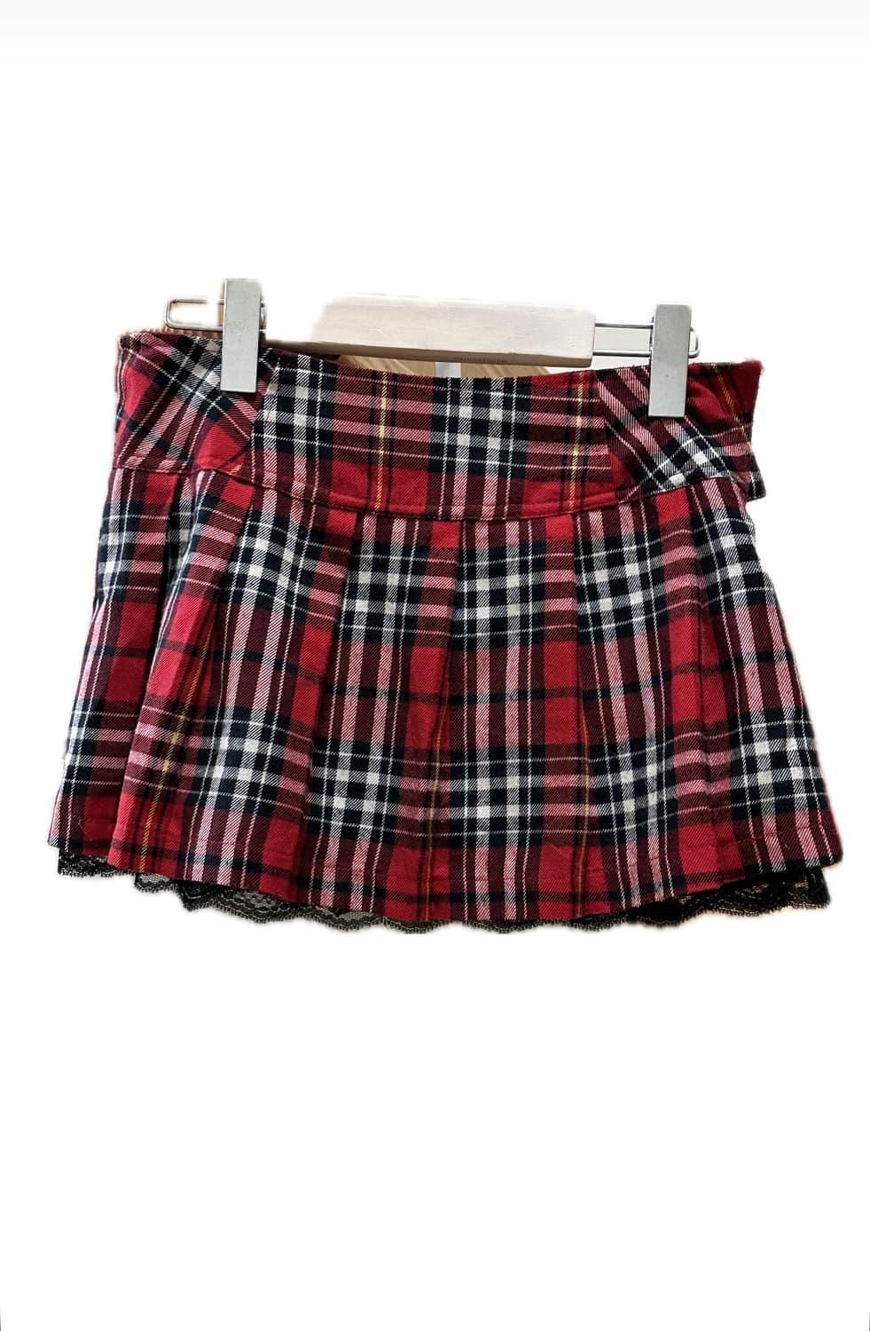 펑크 체크 스커트 | 후루츠패밀리