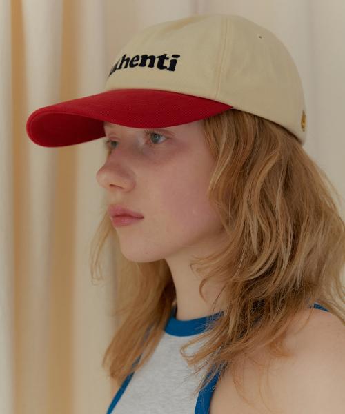 어센티(AUTHENTI)  어센티 로고 캡_레드 - 사이즈 & 후기 | 무신사