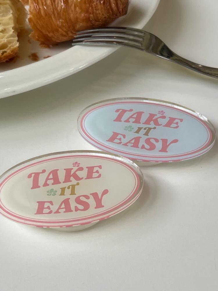 [아크릴스마트톡] take it easy griptok smarttok