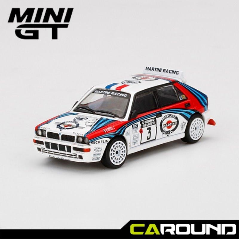 미니지티(322) 1:64 란치아 델타 HF Integrale Evoluzione 1992 Rally 1000 Lakes 우승 No.3