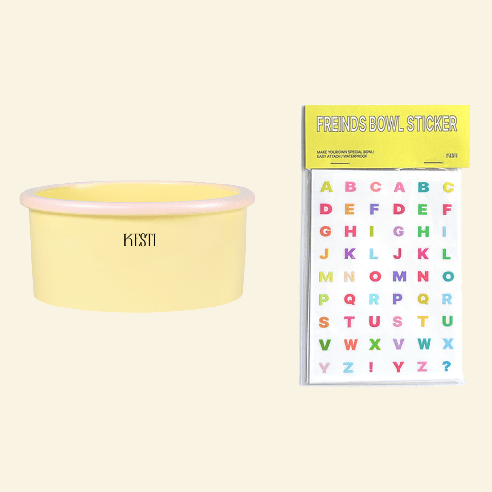 [29CM 단독] 뉴 라인 보울 + 알바펫 스티커