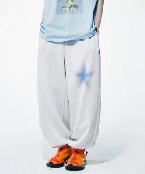 Keep Swear Jogger Pants White Melange