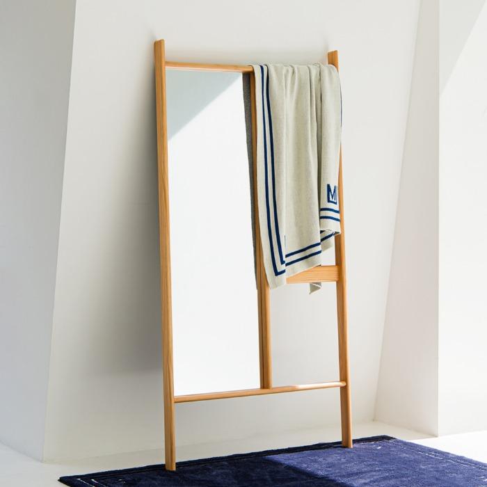 (30%할인)이셸 오크 옷걸이 행거 전신거울