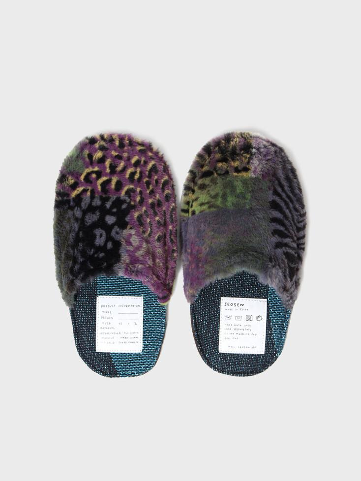 Mush room shoes 01 multi purple