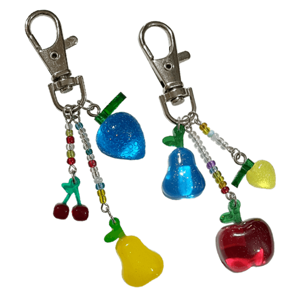 (Gomgom) Fruits Resin Charm Pear