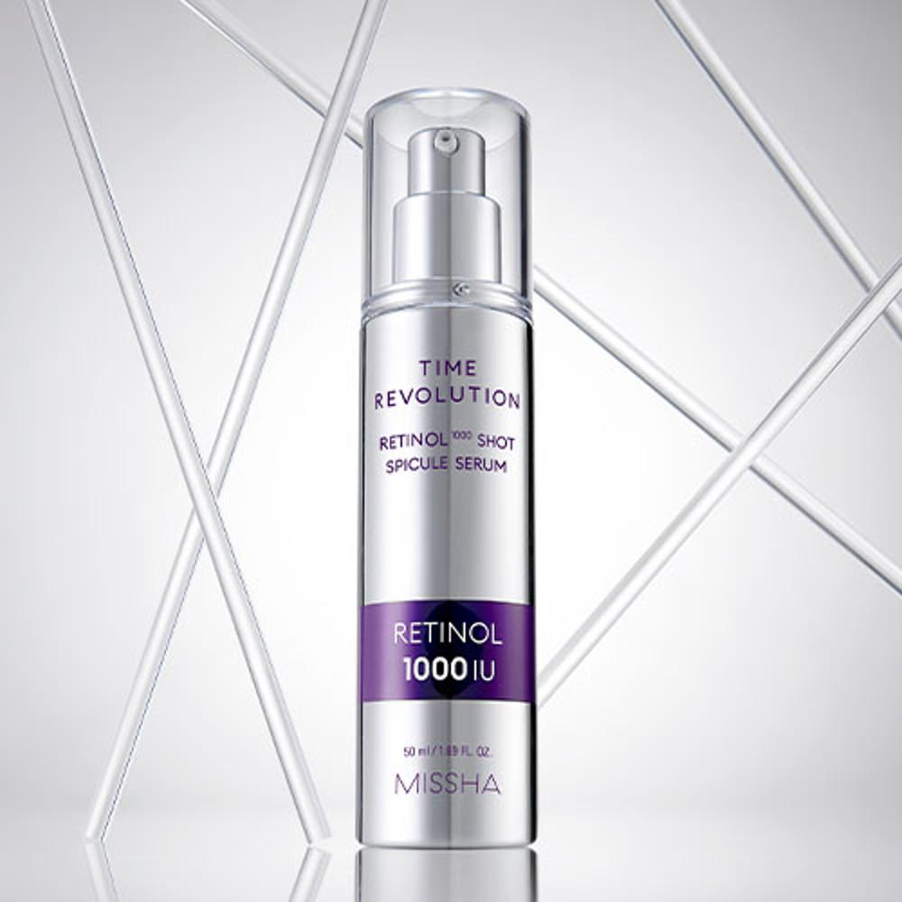 [미샤] 타임 레볼루션 레티놀 1000샷 스피큘 세럼 50ml