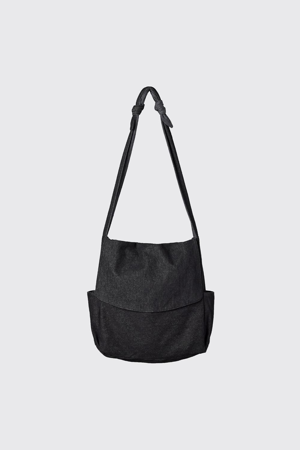 Two Face Bag Washed Denim Black/Grey