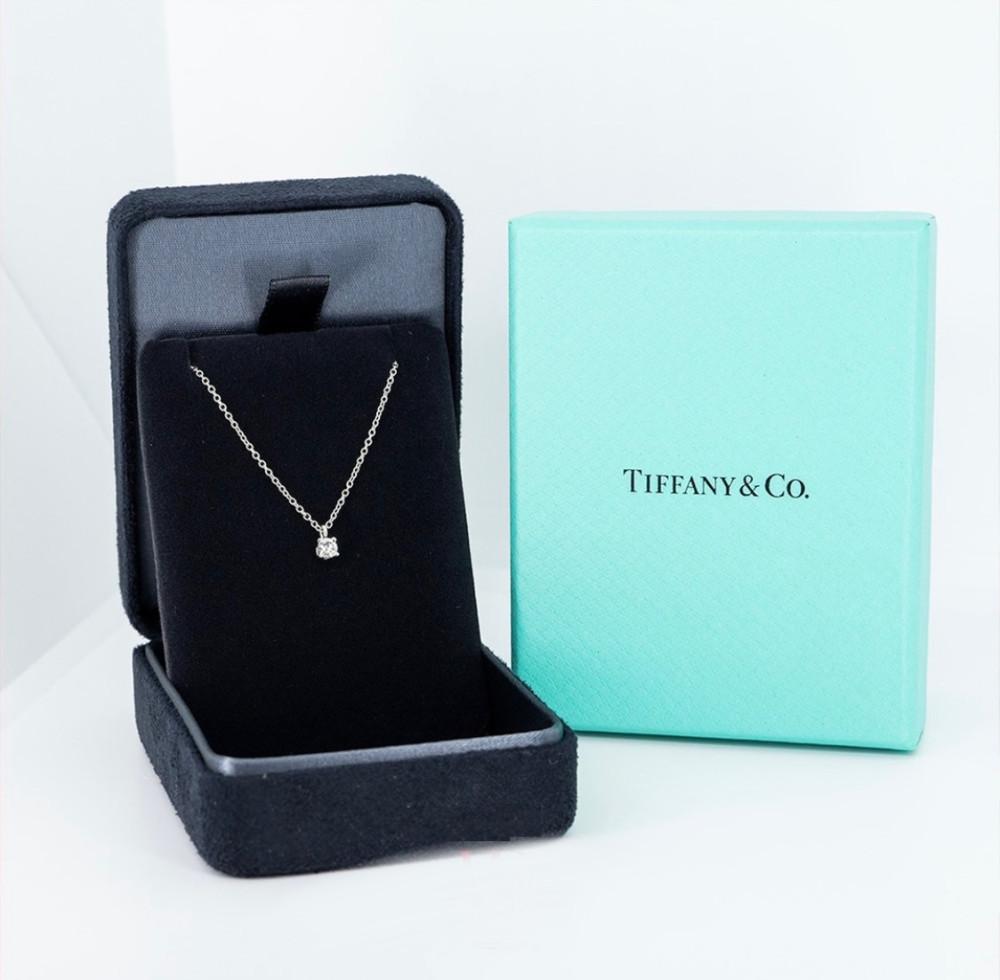 [국내백화점제품] 티파니 솔리테어 다이아 프로포즈 목걸이