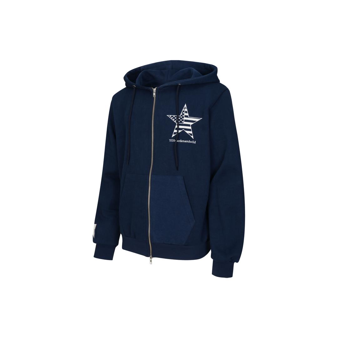 men's wild hoodie zip-up2