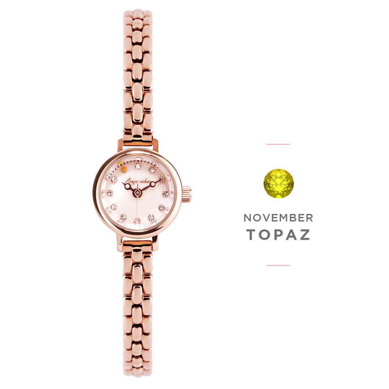 여자시계 탄생석 보석 블로썸 No11 BLOSSOM 1주년선물 라붐유정 신다은착용