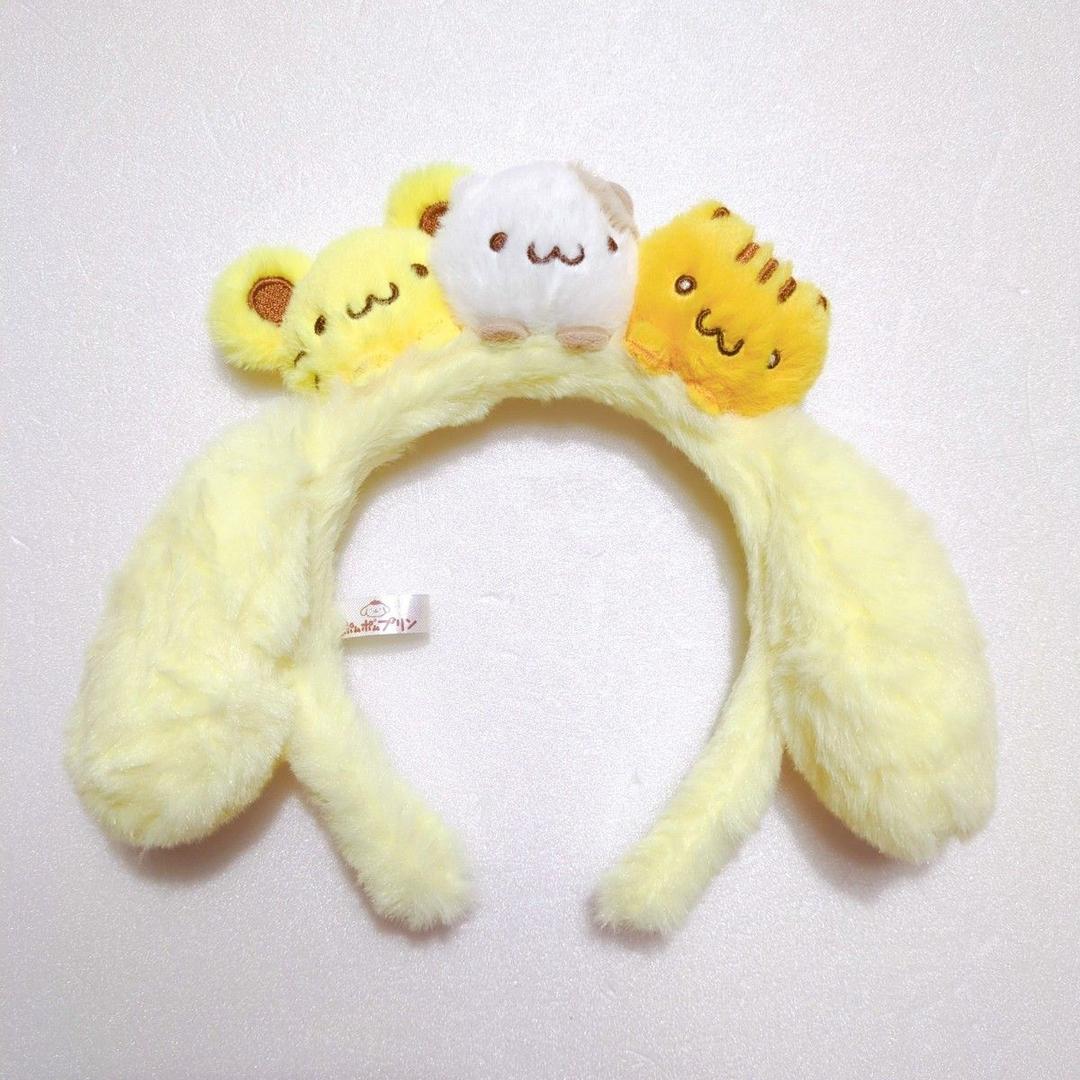 サンリオピューロランド ポムポムプリン ぬいぐるみ カチューシャ