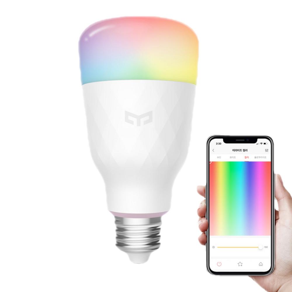 샤오미 스마트전구 이라이트 LED 컬러전구 IOT 조명 E26 와이파이 밝기조절