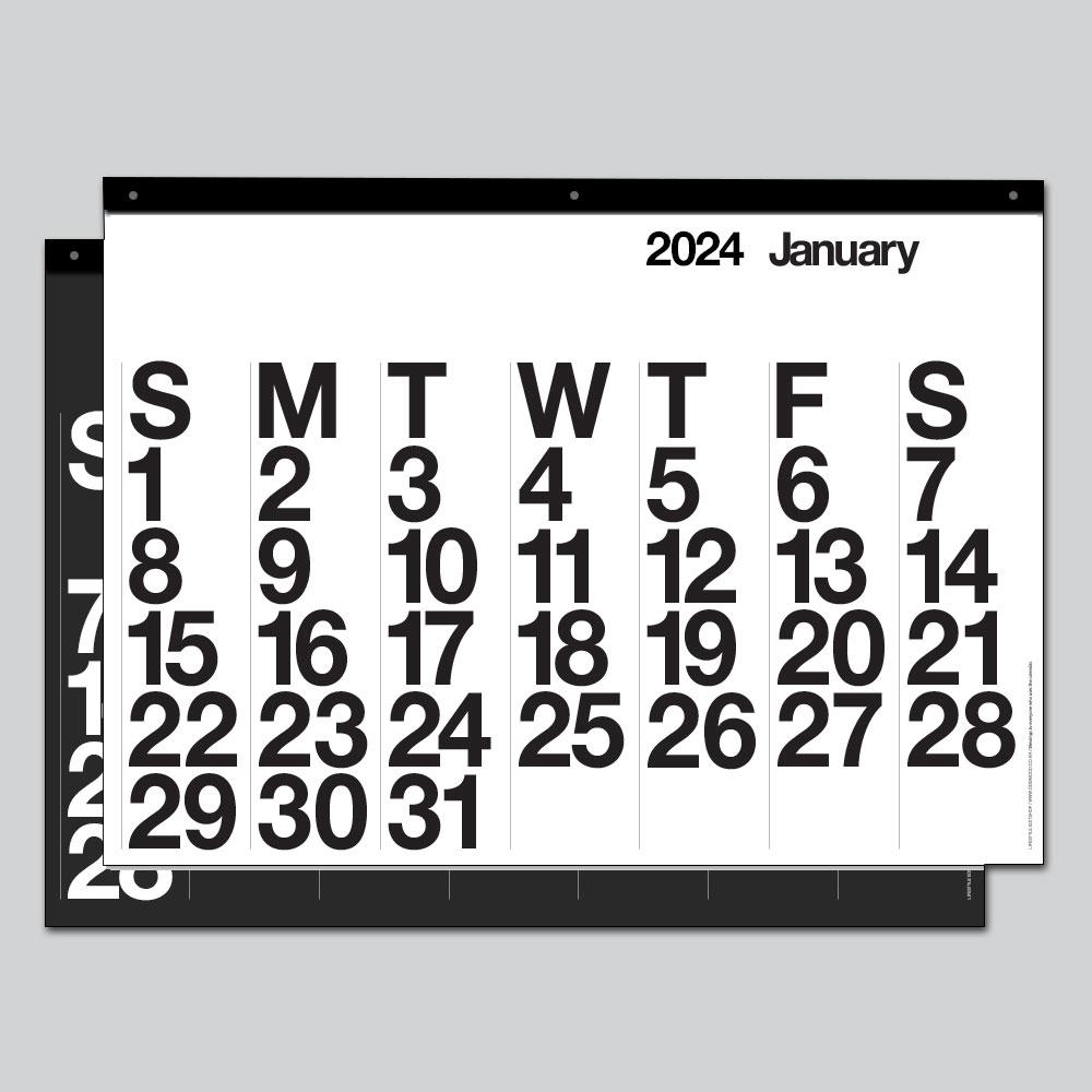 북유럽 대형달력 딕캘린더 인테리어 캘린더 소품 벽걸이 디자인 스타일