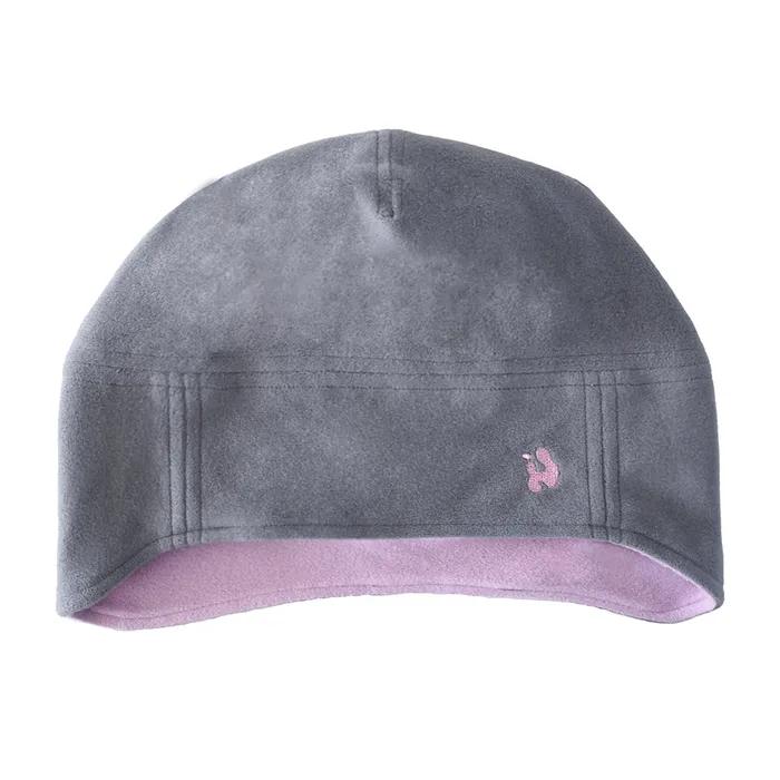 REVERSIBLE FLEECE BEANIE _ PINK & GREY (2차 재입고)