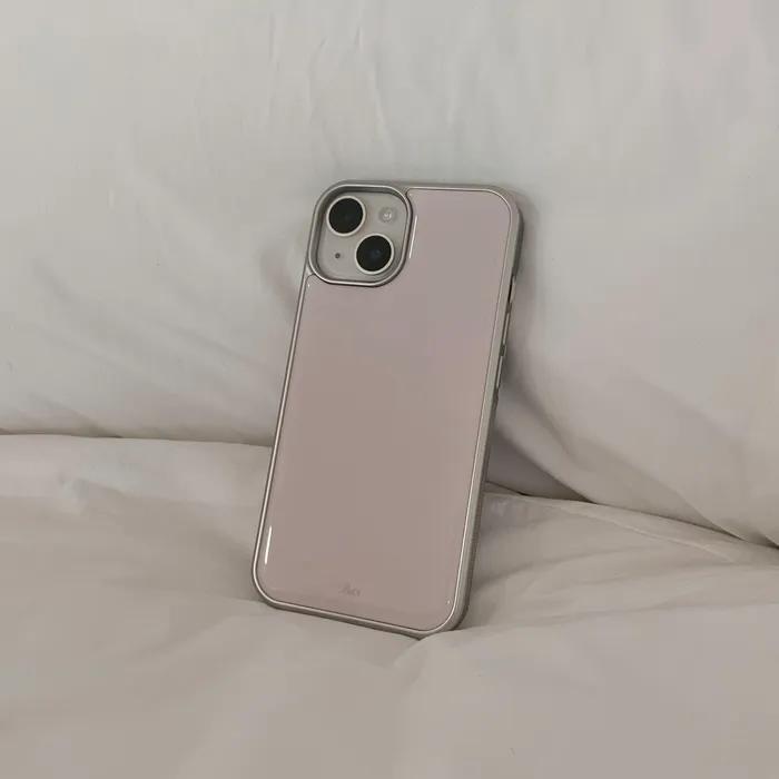Pastel Pink Epoxy Phone Case