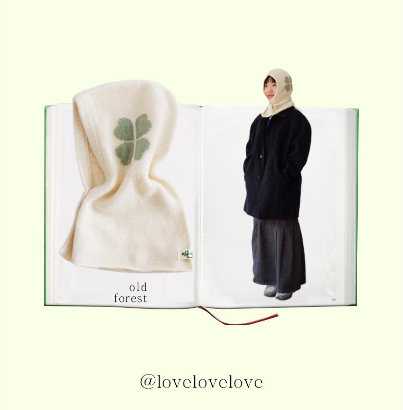 Clover two-button balaclava