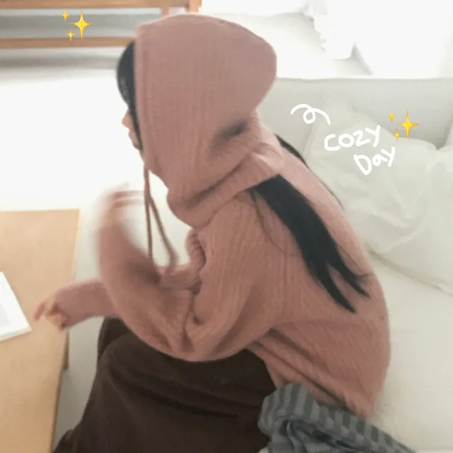 [바라클라바set] 베토 울 아방 루즈핏 라운드 니트 세트