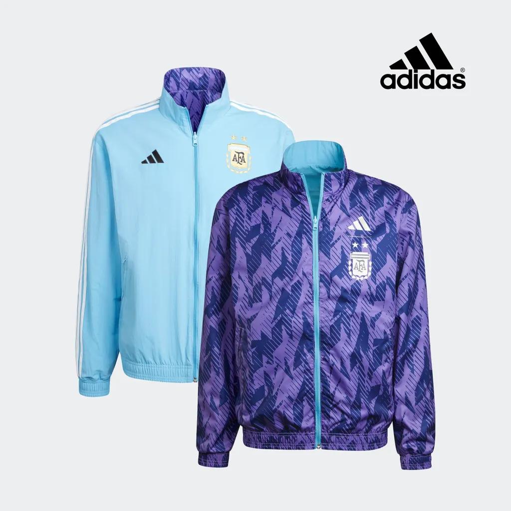 아디다스 아르헨티나 리버서블 앤섬 트랙 자켓 바람막이 HF3948