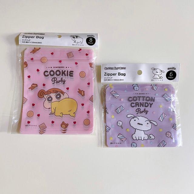 [정품] 짱구는 못말려 짱아 흰둥이 지퍼백