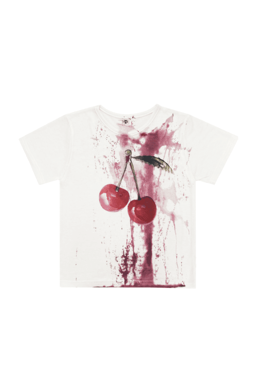 CHERRY WET BABY T-SHIRT