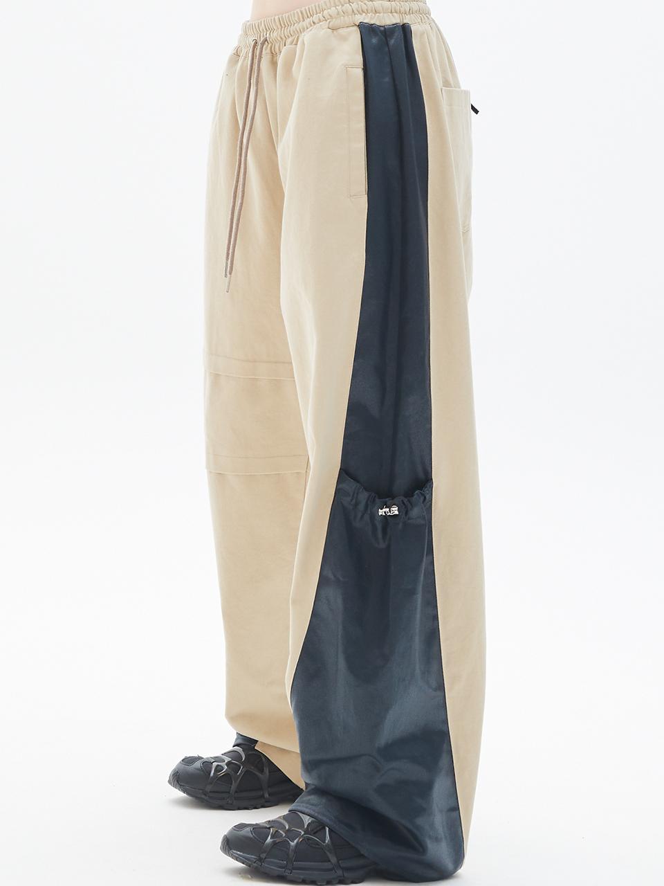 PY WIDE PANTS(BEIGE)