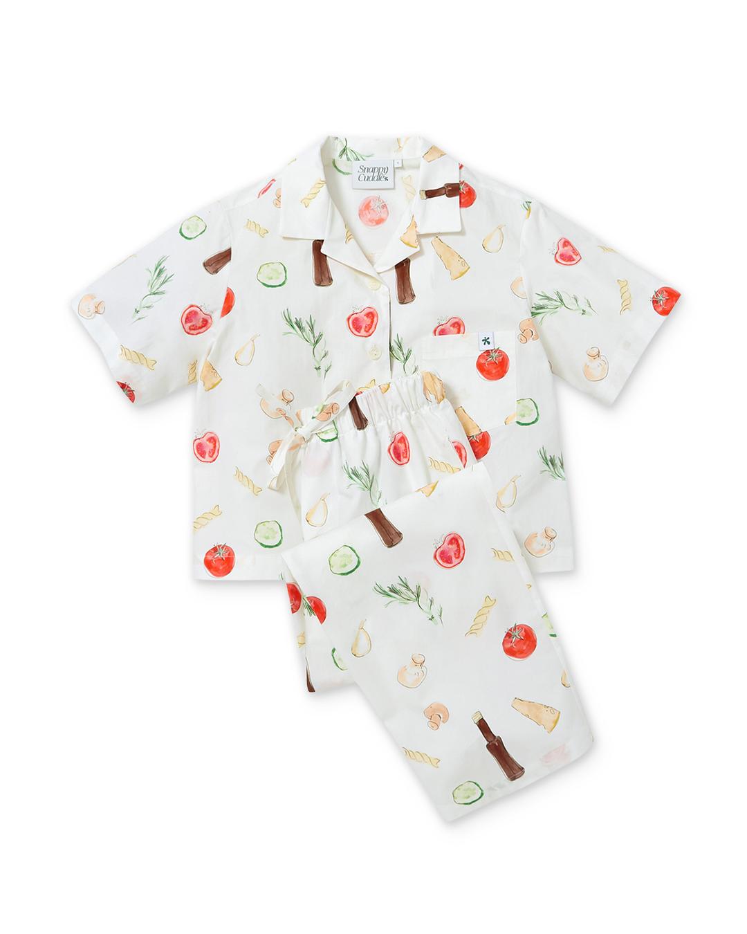 Chilling Olive Pajama Set