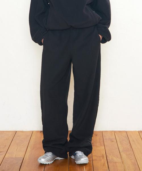 Lc FLEECE SWEATPANTS_BLACK_LC254PT10BK