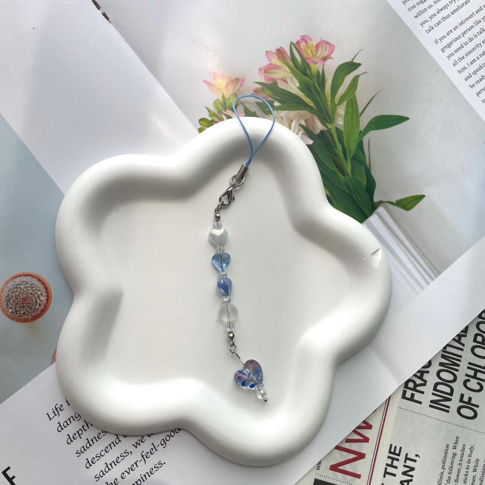 릴리프 블루밍 로즈 키링 다이어리꾸미기 키홀더 열쇠고리 차키링