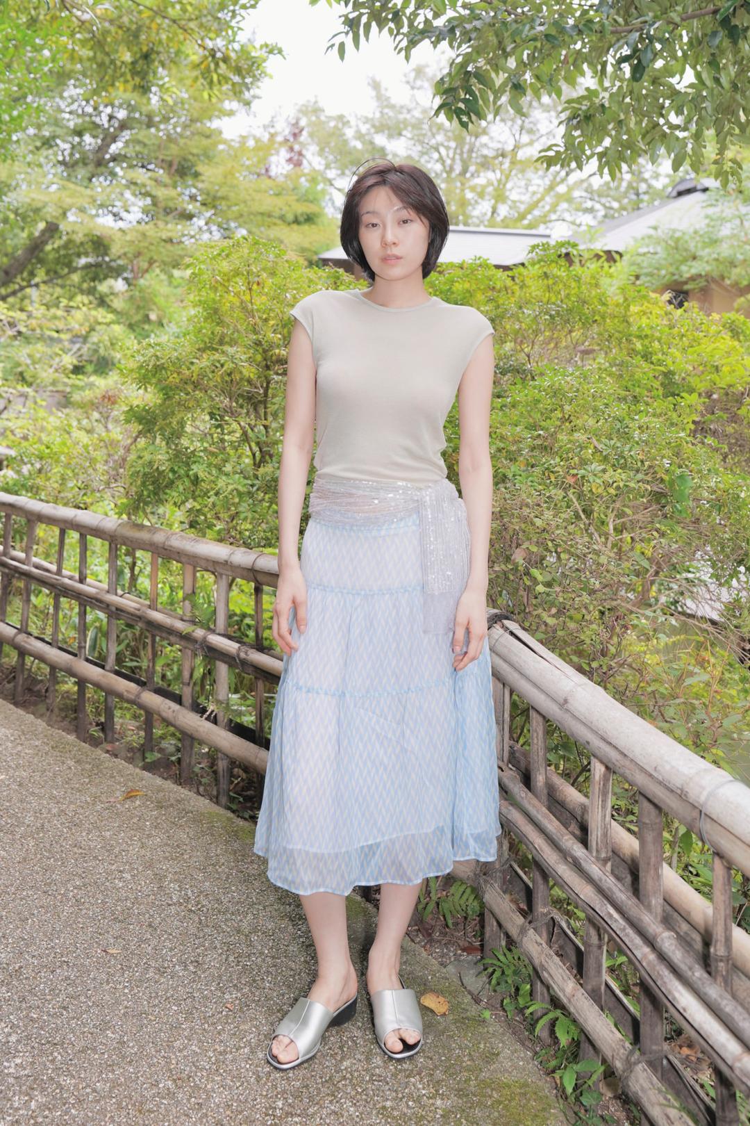 Hari Skirt_Sky Blue