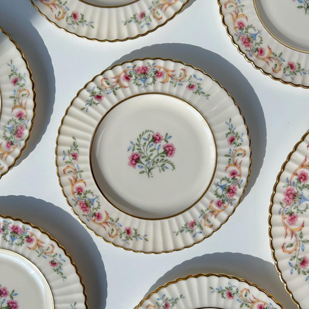 레녹스 신데렐라 플레이트 빈티지그릇 수입 파스타접시 예쁜그릇 브레드