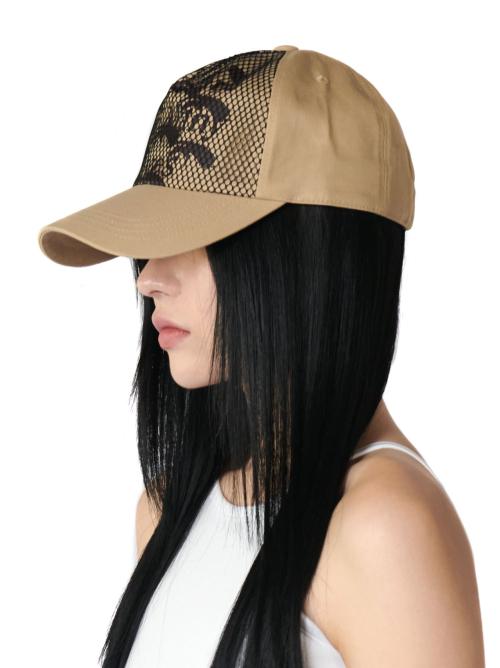 Iseot Overmesh Cap_Beige