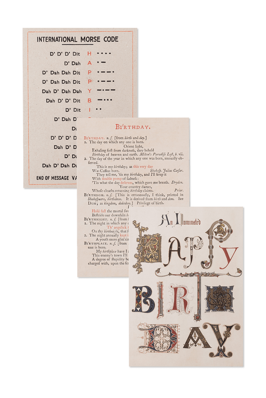 Card & Envelope - Birthday