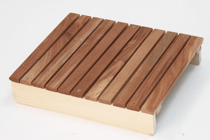 마호가니 발받침대 발 디딤대