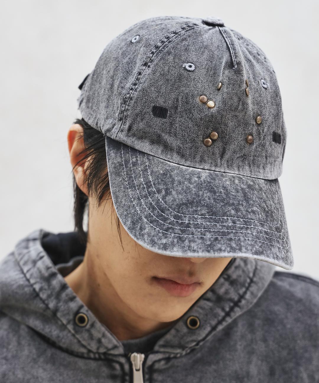 Rust Rivet Ballcap (charcoal)
