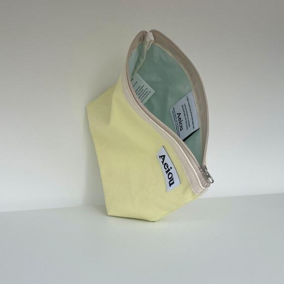 Aeiou Basic Pouch (L size) Lemon juice