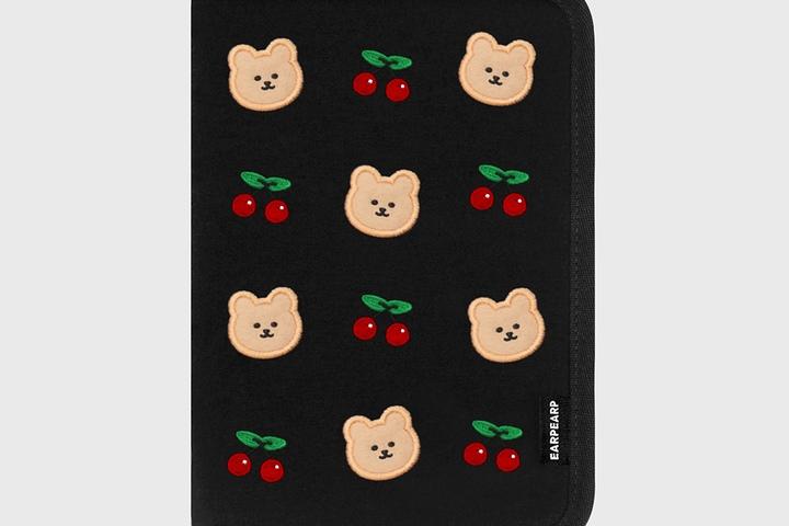 Dot cherry covy-black(슬리브 다이어리)