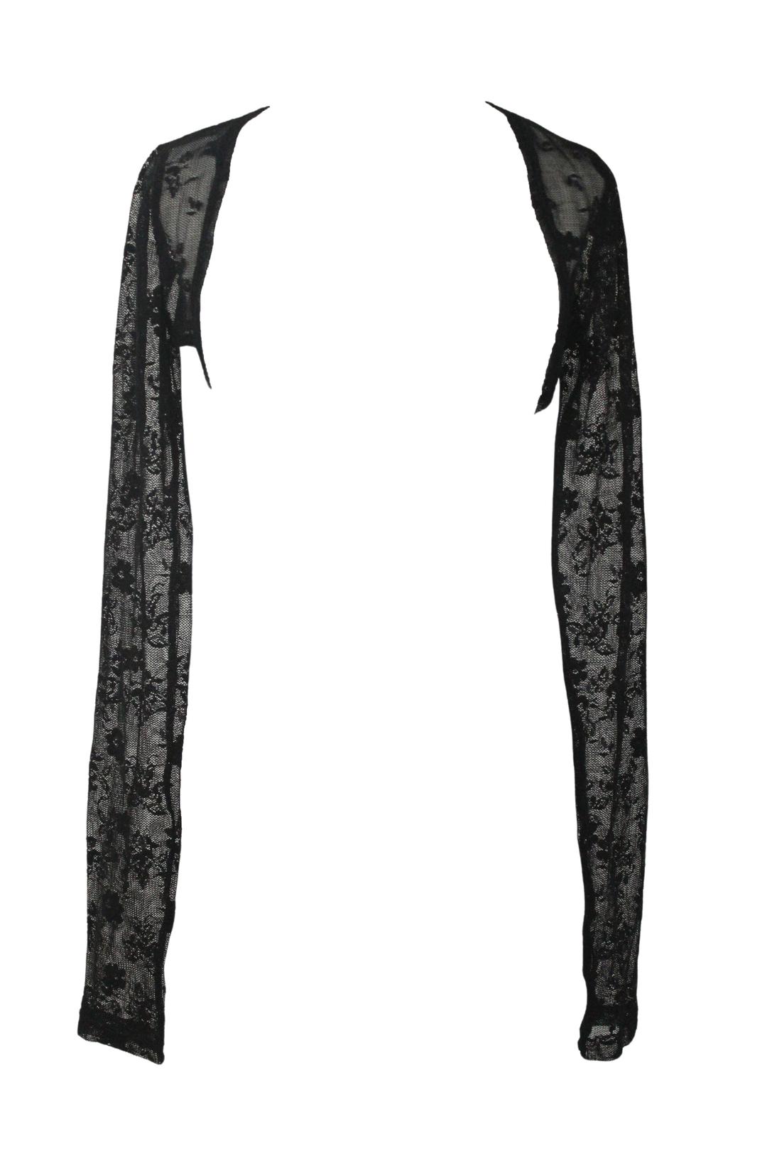 하루[春] -Flower lace bolero (BLACK)