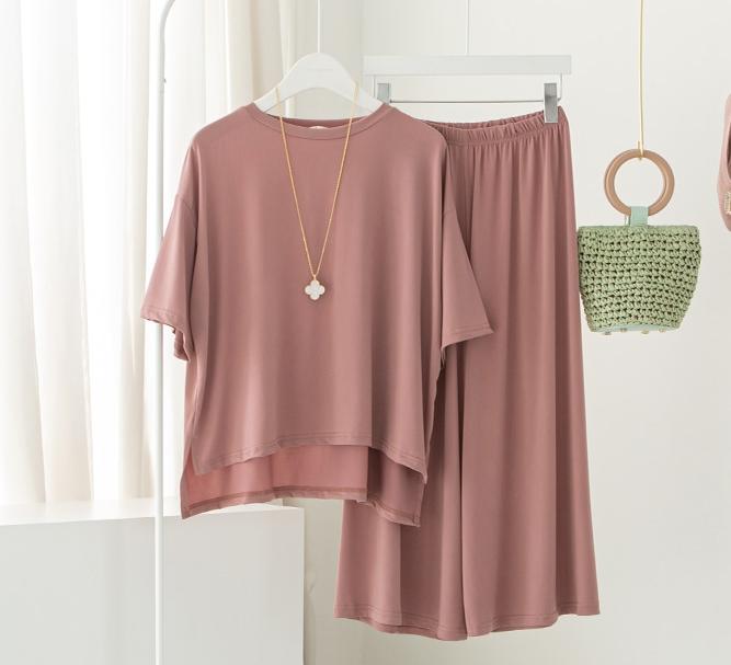 [무료배송] 1+1 에어컨 링클프리 베이직 투피스 92506