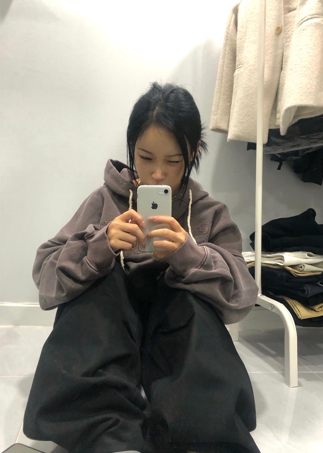 PIG DYEING HOOD ZIP-UP (UNISEX)