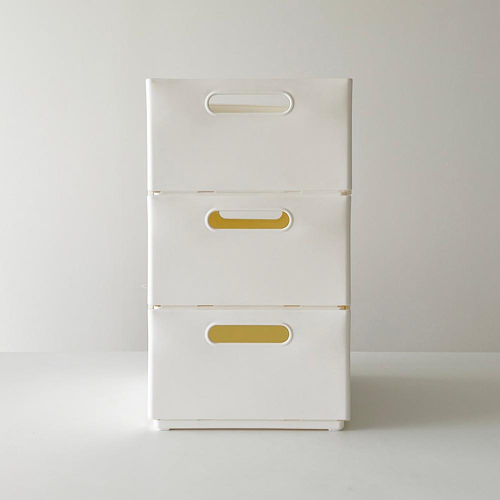 길이조절 정리함 주방 옷장 펜트리 수납 박스 3p