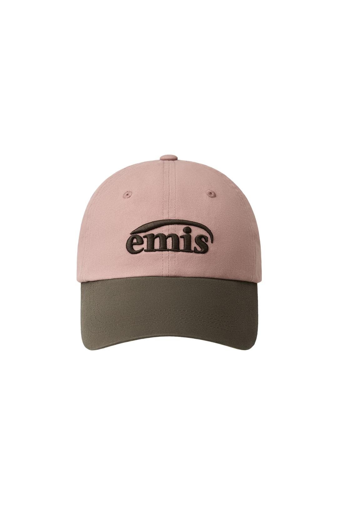 WASHED TWO TONE BALL CAP-PINK