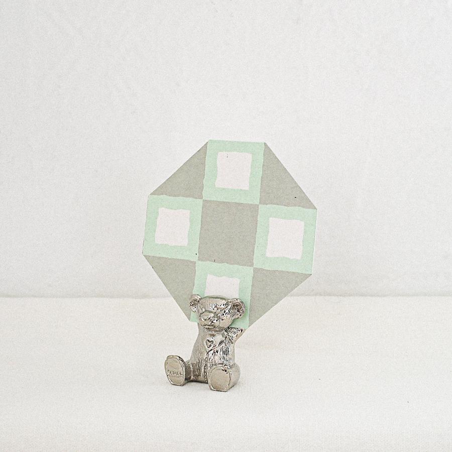 PORTE LA CARTE DE VISITE - TEDDY BEAR